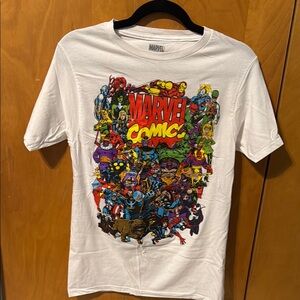 Marvel Comics White T-Shirt for Men
